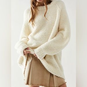 Free People Teddy Sweater Tunic XS NWT